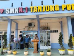 Polsek Tanjung Pura Laksanakan Program Police Go To School di SMK Negeri 1 Tanjung Pura