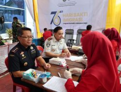 HBI ke-76, Kantor Imigrasi Kelas II TPI Lhokseumawe Gelar Donor Darah 