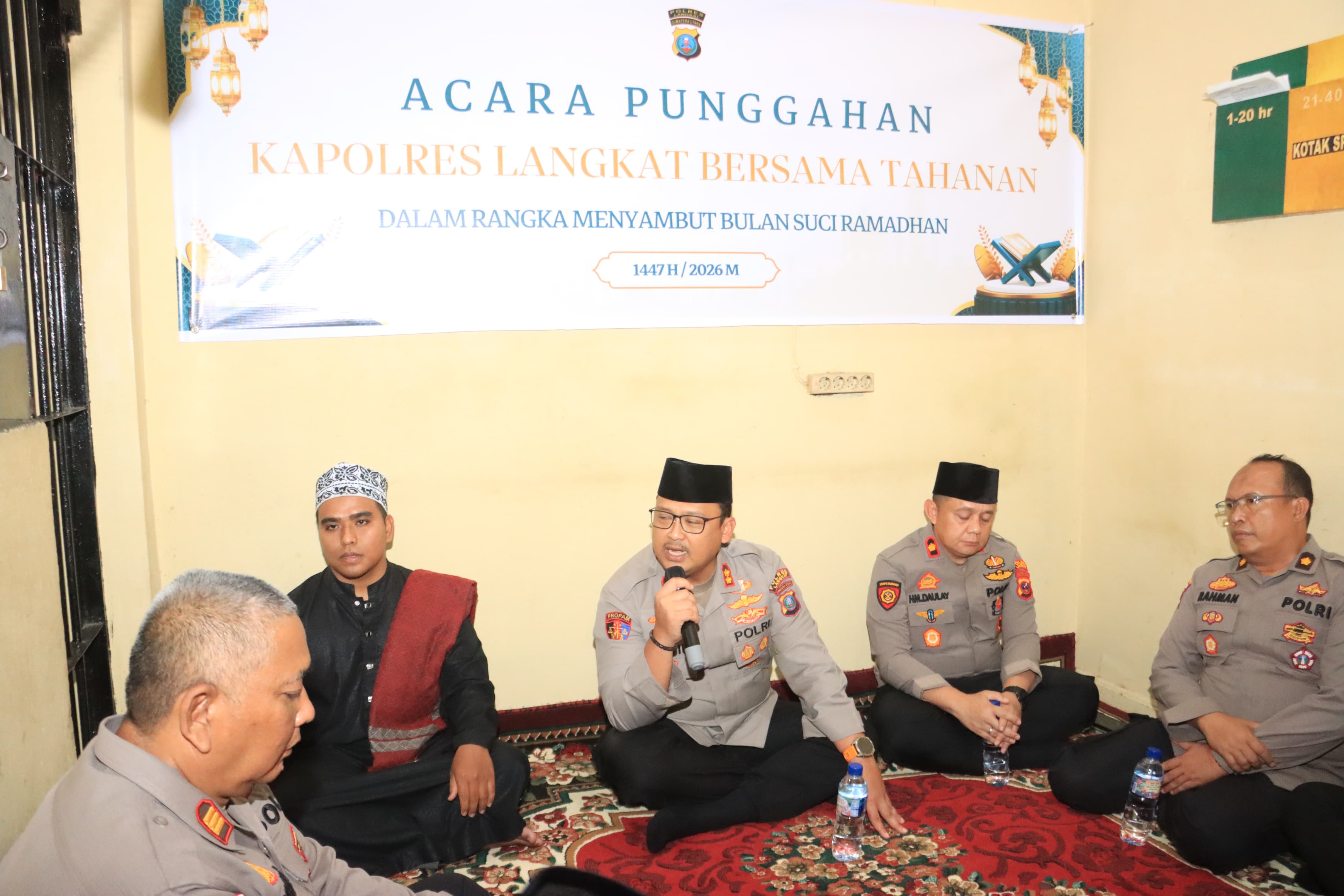 Kapolres Langkat Tekankan Nilai Kemanusiaan dan Kebersamaan Sambut Ramadhan 1447 H