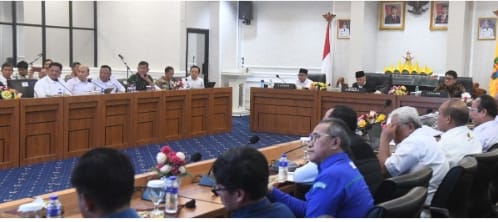 Rapat kordinasi Kesiapan Angkutan Lebaran 2026 Di Ikuti Ketua DPRD Provinsi Lampung dan Gubernur Lampung