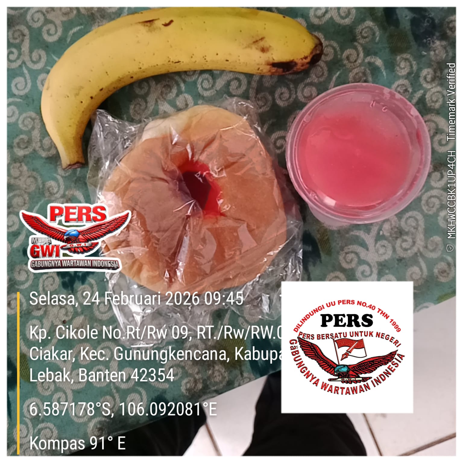 SPPG Gunungkencana Kena sorotan Team GWI Gabungnya Wartawan Indonesia Minta Di Evaluasi