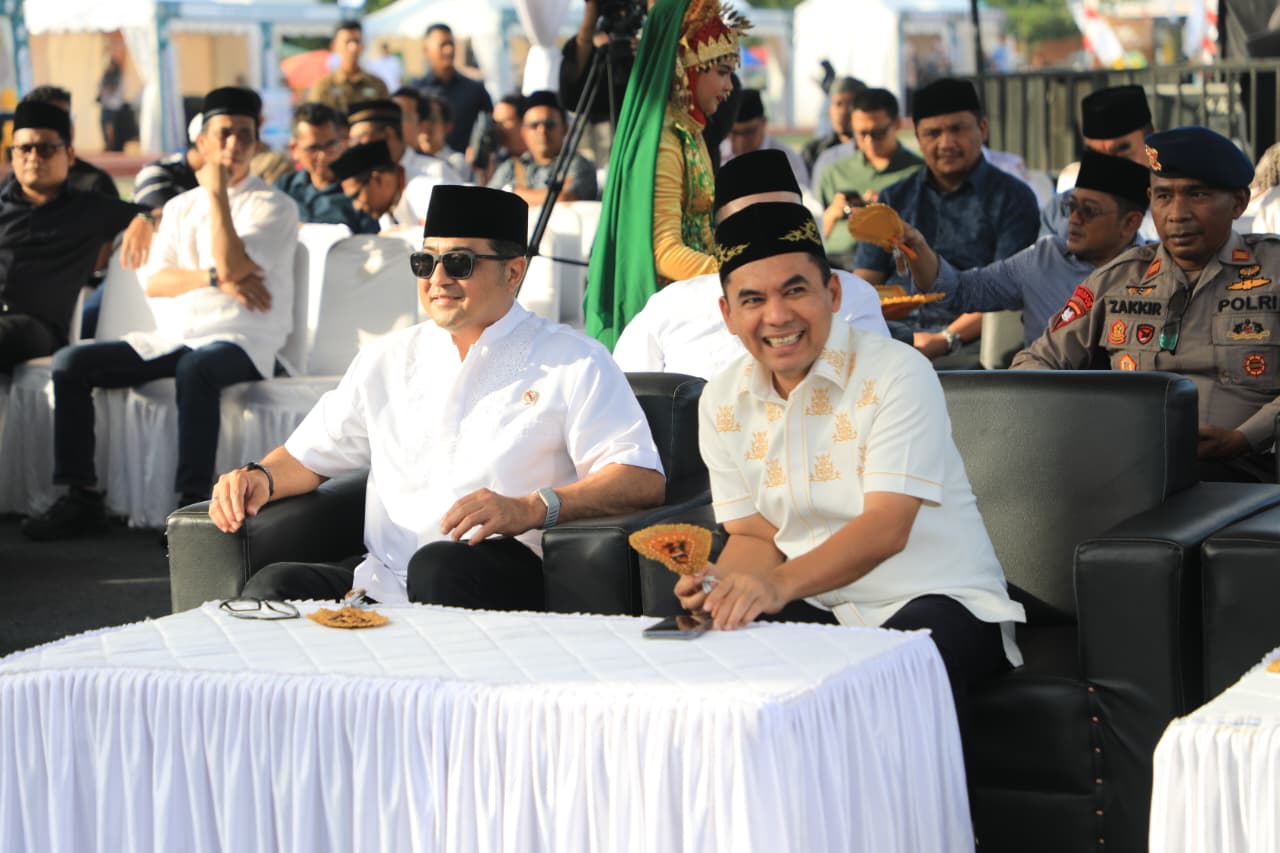 Menteri Ekraf Dorong Brand Lokal Lhokseumawe Tembus Pasar Nasional dan Global Lewat Bazar Ramadhan