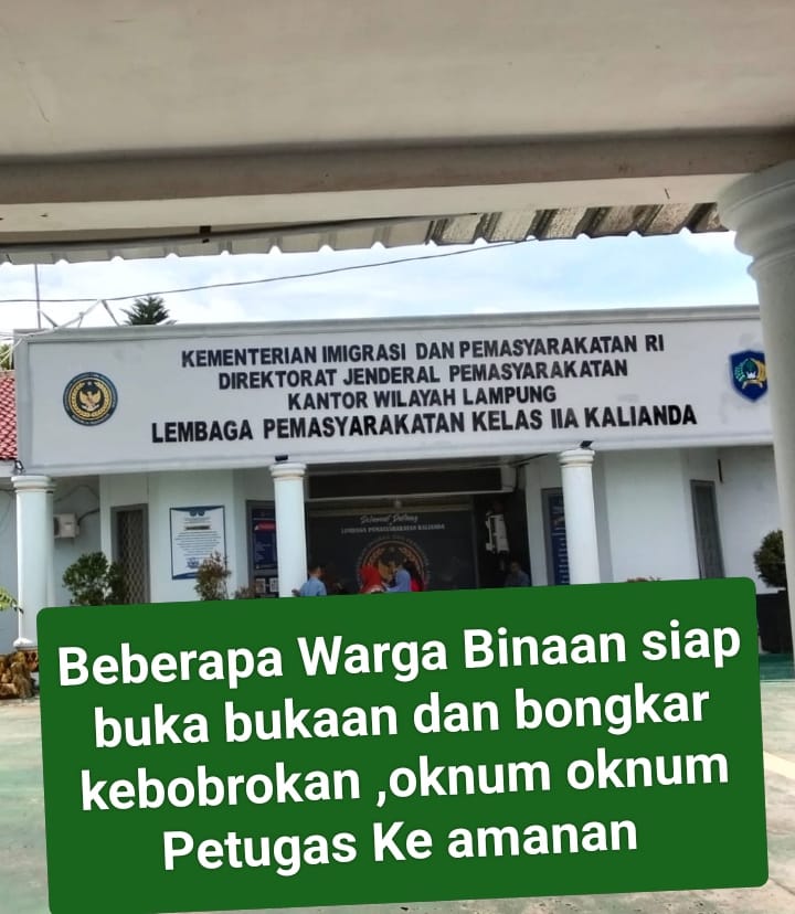 Berawal Fitnah Berujung Petaka Dan siksa Warga Binaan Oleh Oknum Pegawai Lapas Bernama Faza Dan Ari