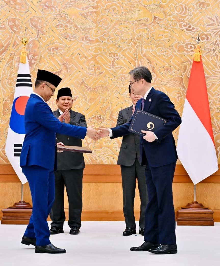 Presiden Prabowo Saksikan Pertukaran 10 MoU RI–Republik Korea, Perkuat Kemitraan Strategis