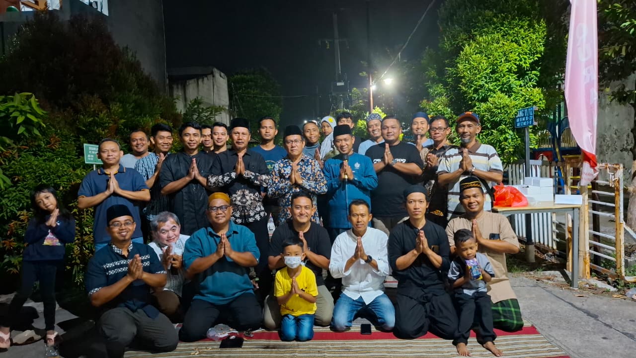 Halalbihalal Warga Brawijaya, Nasarudin Perkuat Silaturahmi dan Kukuhkan Rukem RW 014